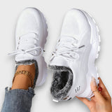Beatrice | Chunky Knit Lace-Up Trainers