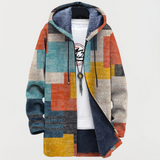 Marjorie | Geometric Colour-Block Jacket