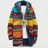 Ethel | Artful Print Hooded Sweatshirt