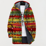 Hazel | Hooded Striped Knit Cardigan