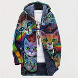 Matilda | Rainbow Cat Hooded Sweatshirt