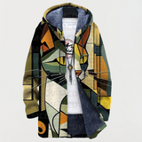 Violet | Hooded Statement Cardigan