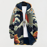 Imogen | Japanese-Print Hooded Sweatshirt