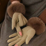 Siberian | Aurora Fur Gloves