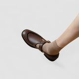 Ariana - Orthopaedic Mary Jane Shoes with Square Toe