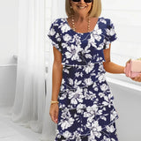 Francesca | Elegant Comfort Ruffle Dress