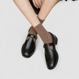 Ariana - Orthopaedic Mary Jane Shoes with Square Toe