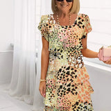 Theresa | Elegant Comfort Ruffle Dress