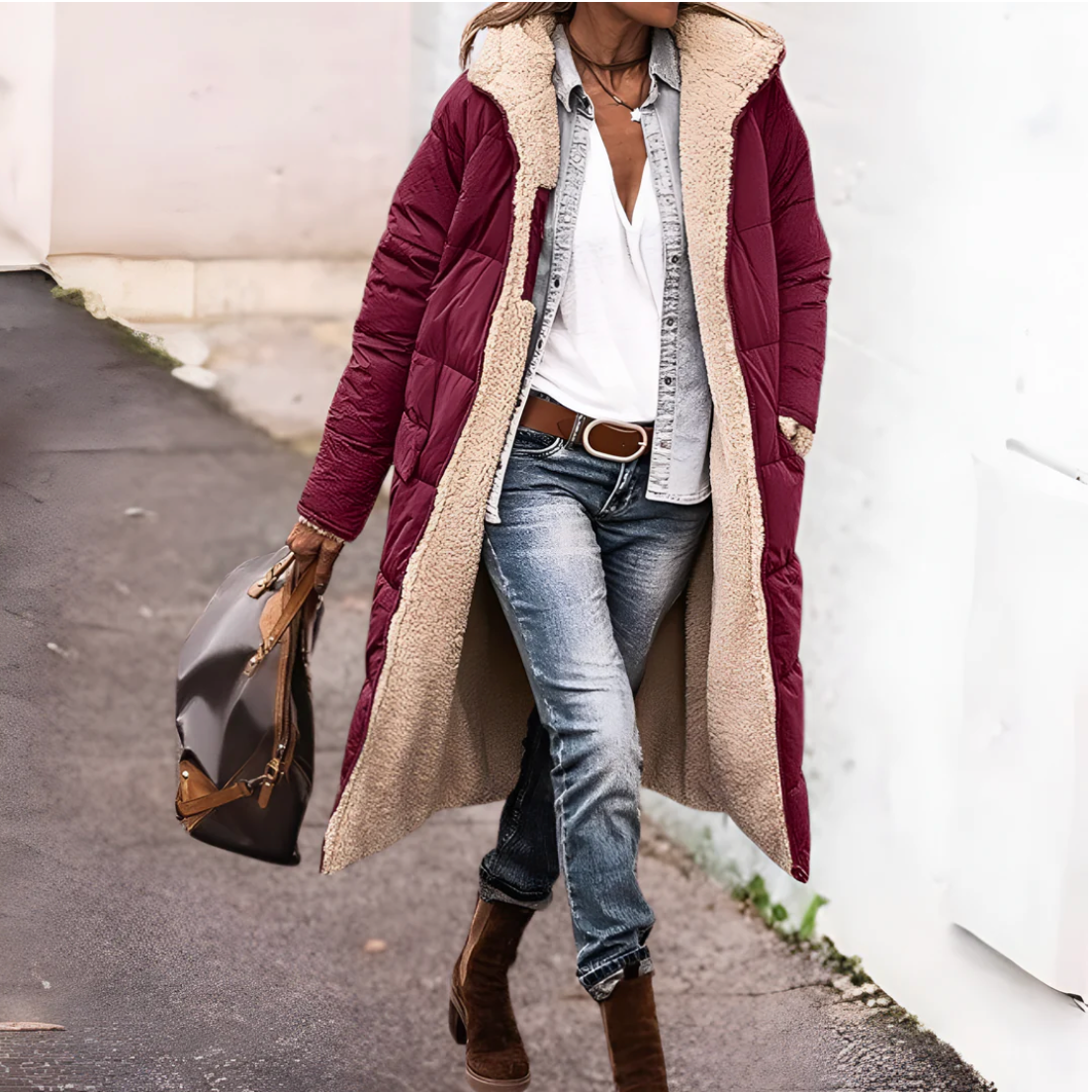 Tânia - Warm Reversible Cape