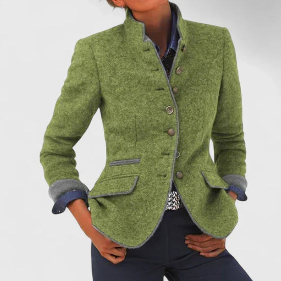 Constance | Stand-Collar Cardigan
