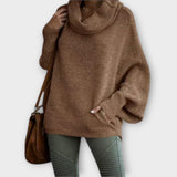 Ulrike - Elegant Women's Sweater in Tortoiseshell Design