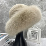 Celeste | Luxurious Fox Fur Hat