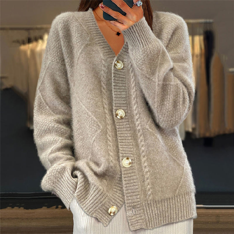 Pearl | Cable-Knit Cardigan