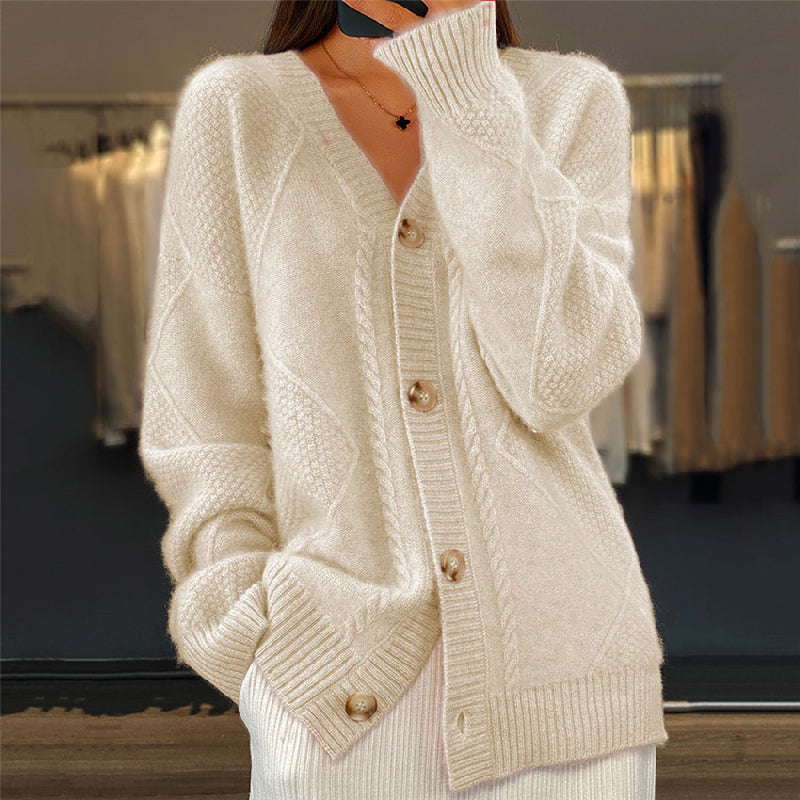 Pearl | Cable-Knit Cardigan