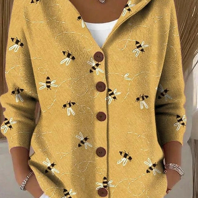 Opal | Artful Hooded Shirt