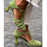 Eira™ | Vintage Strap Heels