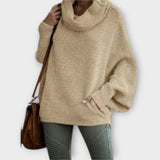 Ulrike - Elegant Women's Sweater in Tortoiseshell Design