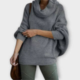 Ulrike - Elegant Women's Sweater in Tortoiseshell Design
