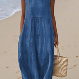 Sara | Lightweight Summer Dress with No Sleeves