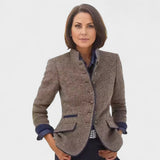 Adelaide | Wool-Blend Stand-Collar Jacket
