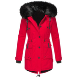 Harriet | Faux Fur Hooded Parka Coat