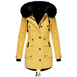 Harriet | Faux Fur Hooded Parka Coat