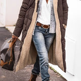 Marjorie | Reversible Hooded Teddy-Lined Coat