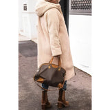 Marjorie | Reversible Hooded Teddy-Lined Coat