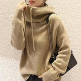 Marjorie | Oversized Roll-Neck Cable Knit Jumper