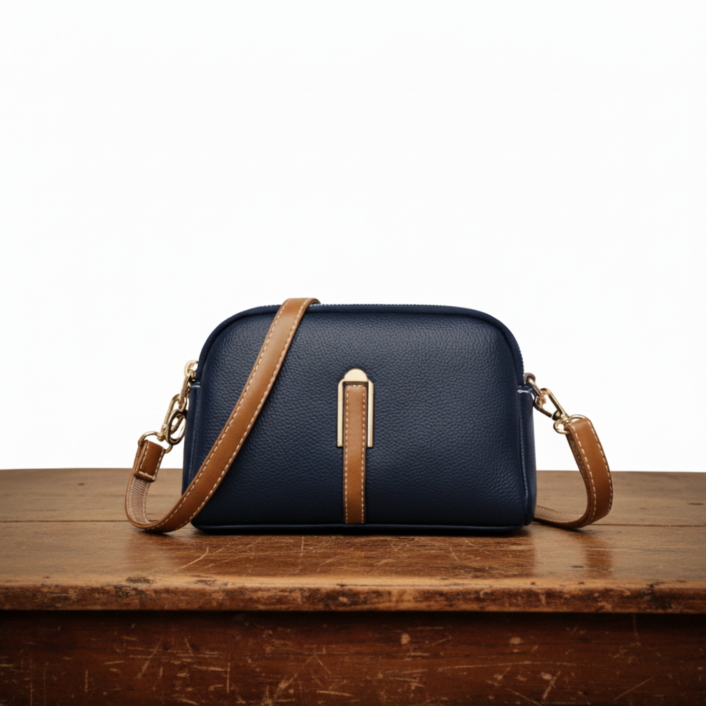 Mila Leather Crossbody Bag