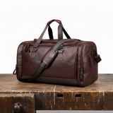 Oskar Leather Travel Bag