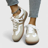 Florence | Zip-Detail Panelled Trainers