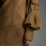 Vienna™ | Elegant Faux-Suede Winter Mini
