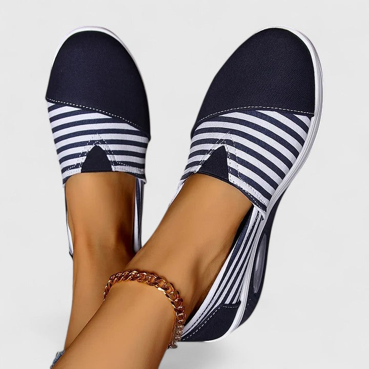 Olive | Orthopaedic Wide-Fit Slip-On Trainer
