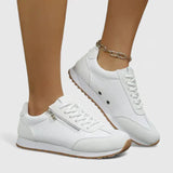 Florence | Zip-Detail Panelled Trainers