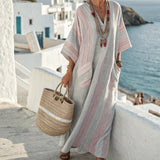 Caftan Dress "Béatrice" – Dawn of Santorini