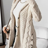 Sara - Fluffy Hooded Jacket