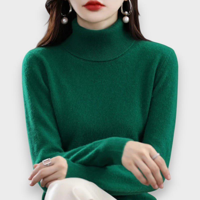 Zoey | Cashmere Roll Neck Jumper