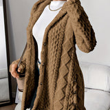 Sara - Fluffy Hooded Jacket
