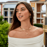 Classic Drop Hoop Earrings