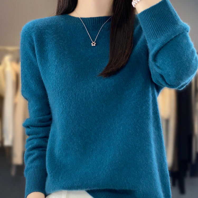 Iris | Relaxed Rib-Trim Jumper