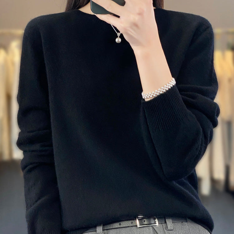 Iris | Relaxed Rib-Trim Jumper