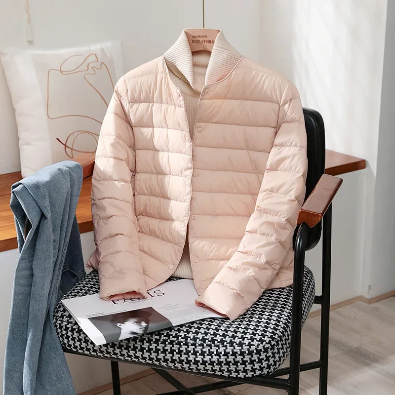 Clara | Quilted Lightweight Puffer Coat
