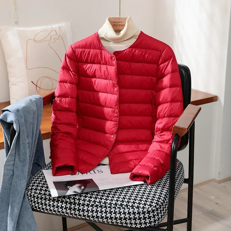Clara | Quilted Lightweight Puffer Coat