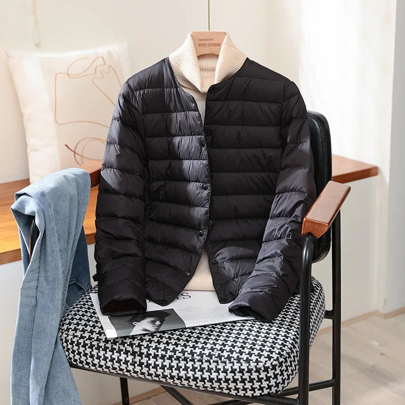 Clara | Quilted Lightweight Puffer Coat