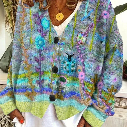 Marianne | Floral Cardigan