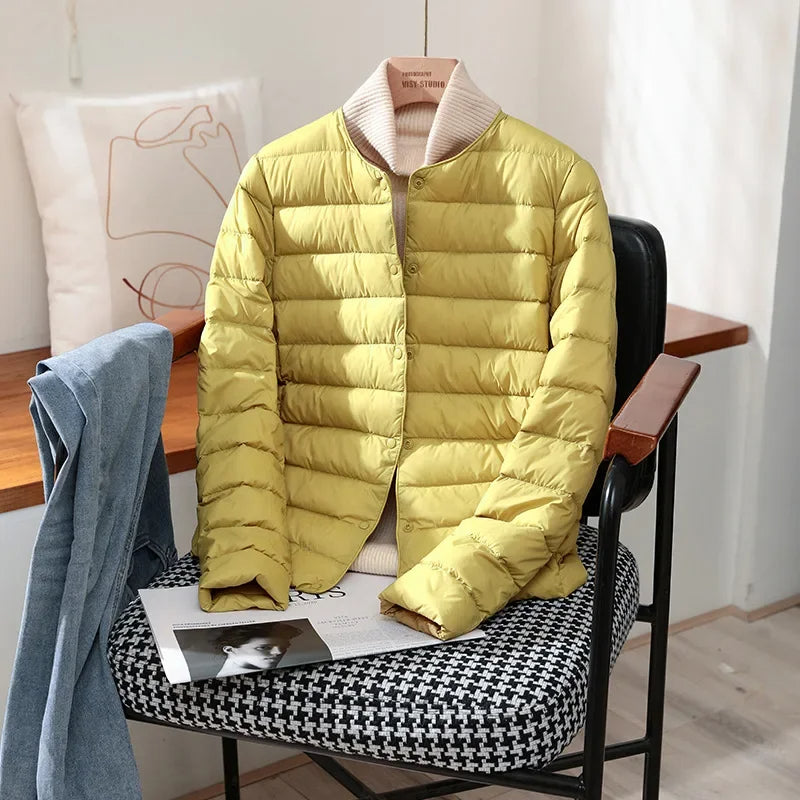 Clara | Quilted Lightweight Puffer Coat