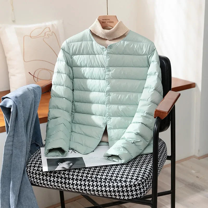 Clara | Quilted Lightweight Puffer Coat