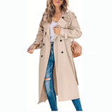 Vivien | Belted Double-Breasted Trench Coat