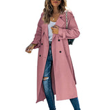 Vivien | Belted Double-Breasted Trench Coat